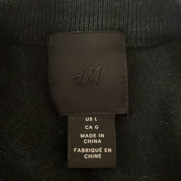 Men’s Dark Green Sweater Large - Picture 2 of 2